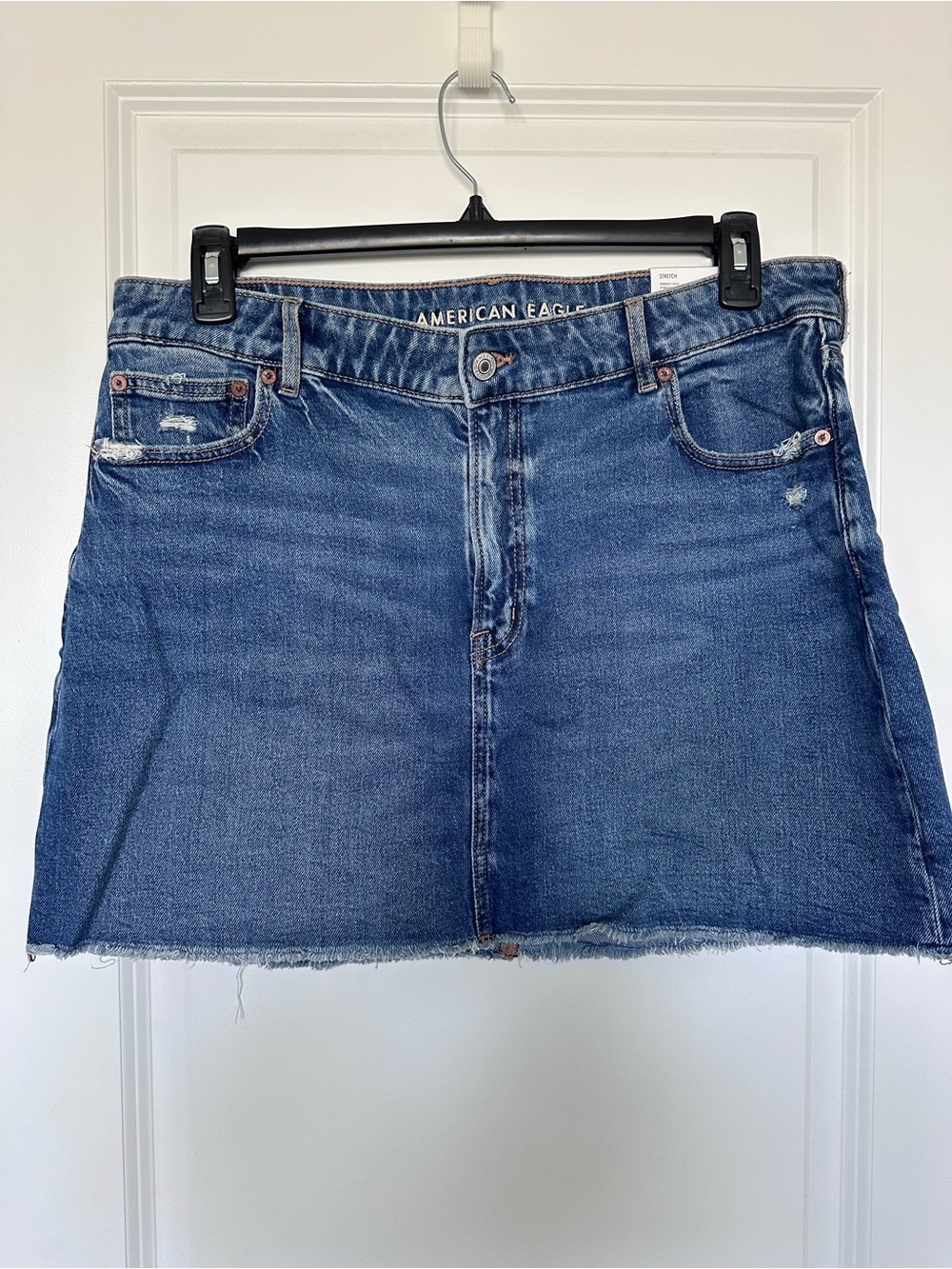 American Eagle Outfitters Perfect Denim Mini Stretch Skirt - Size 16/33W - NWT